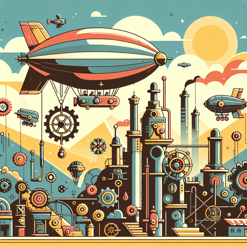 Steampunk Adventure Paint By Color