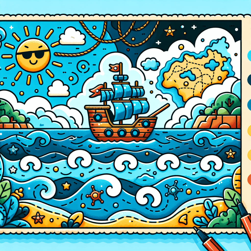 Oceanic Treasure Voyage Paint By Numbers