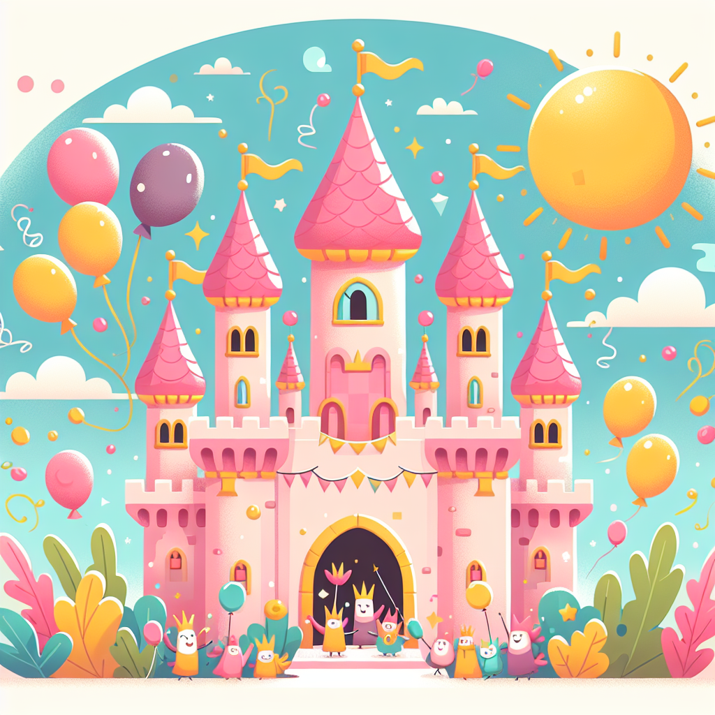 Charming Castle Celebration DIY Paint By Numbers