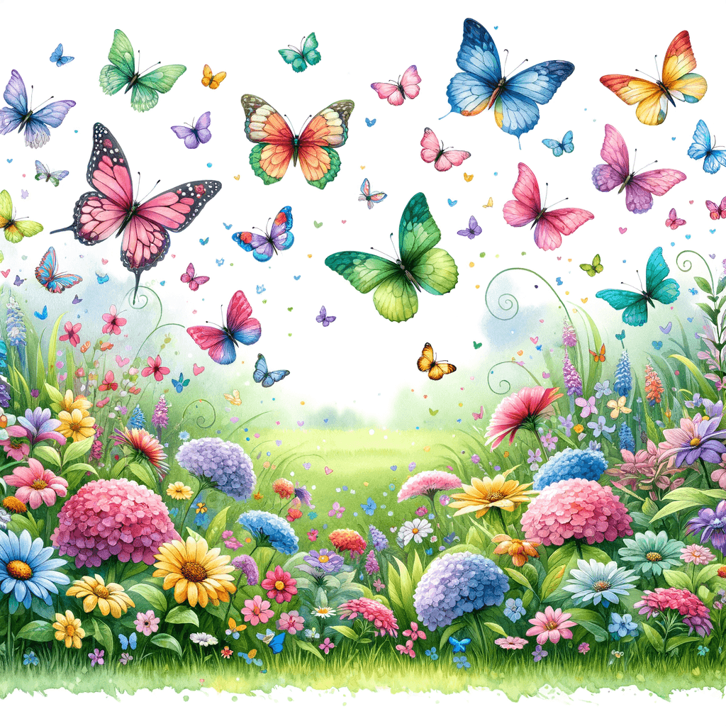 Garden Butterfly Quest Painting By Numbers Kit
