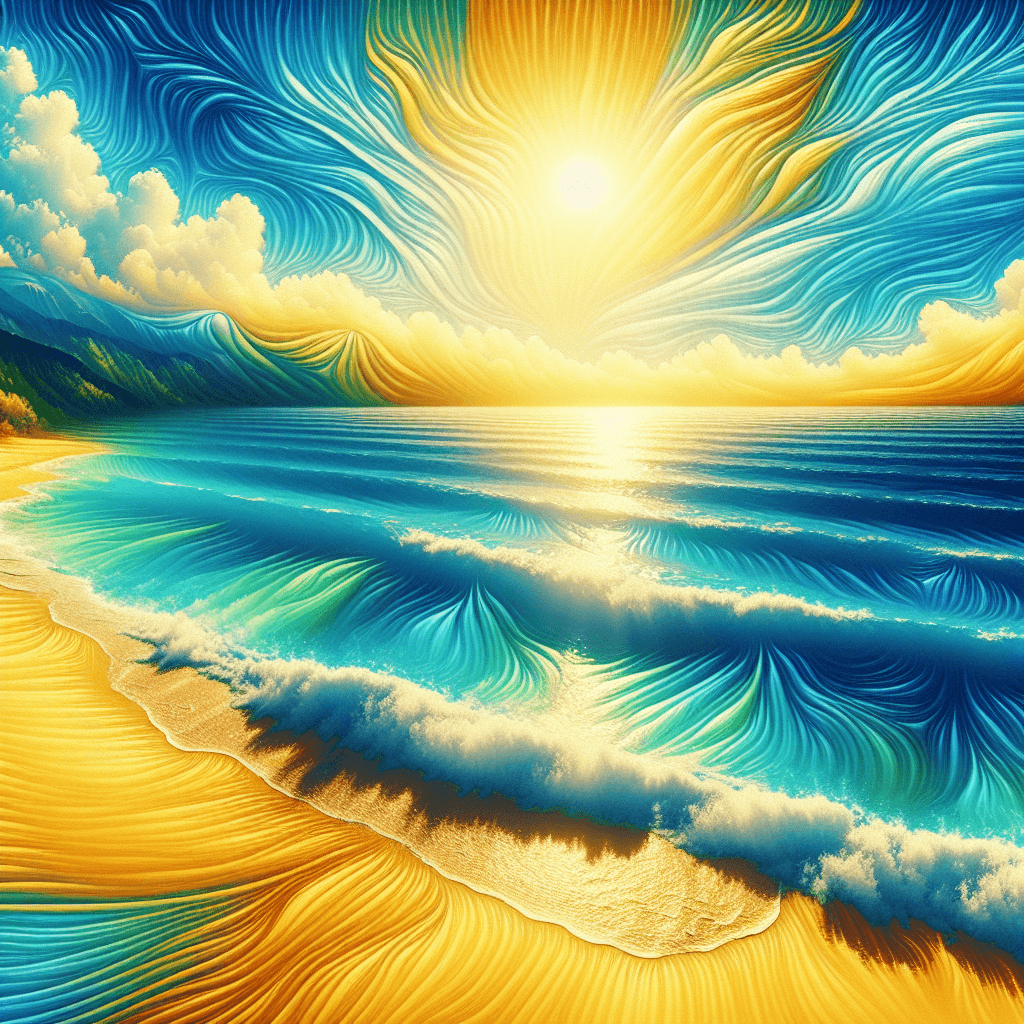Sunny Seaside Getaway Paint By Numbers Art