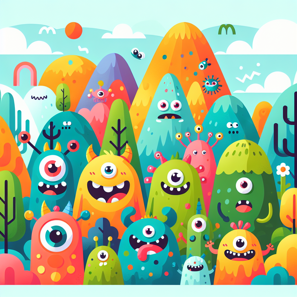Adventurous Monster Hunt Paint By Number