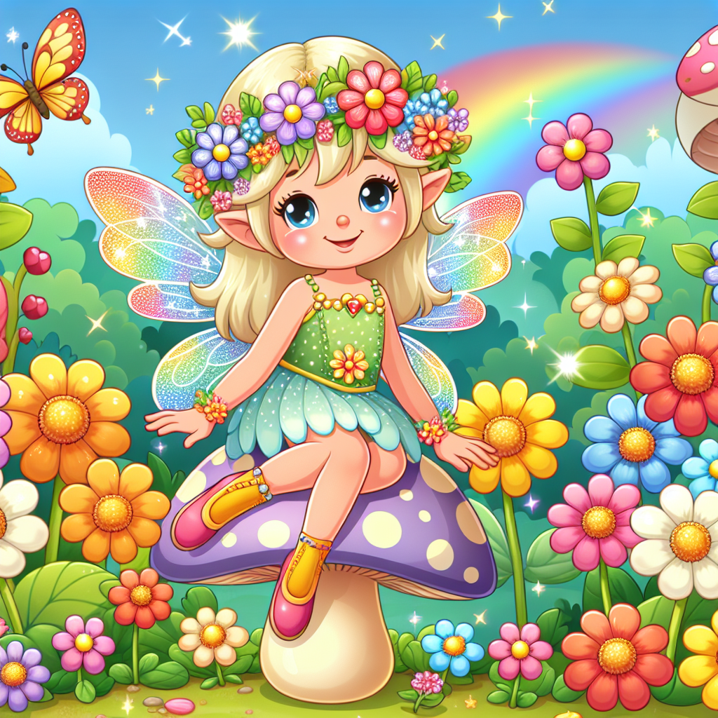 Wonderful Fairy Garden Paint By Numbers Kits