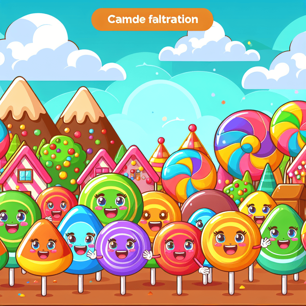 Fantasy Adventure In Candyland Number Painting