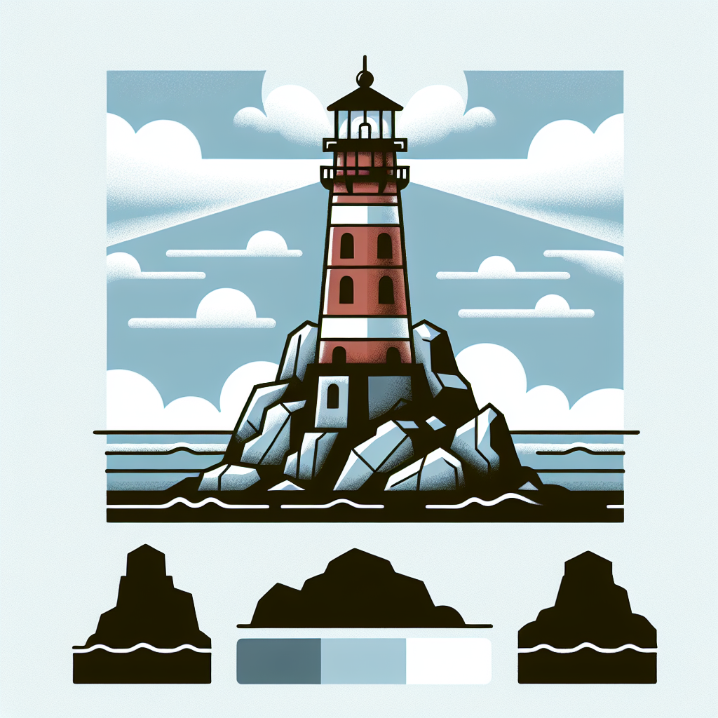 Lighthouse Lookout Paint By Number