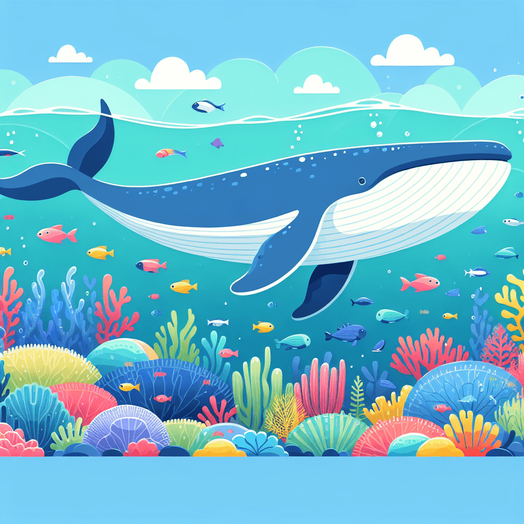Majestic Whale's Ocean Odyssey DIY Paint By Numbers