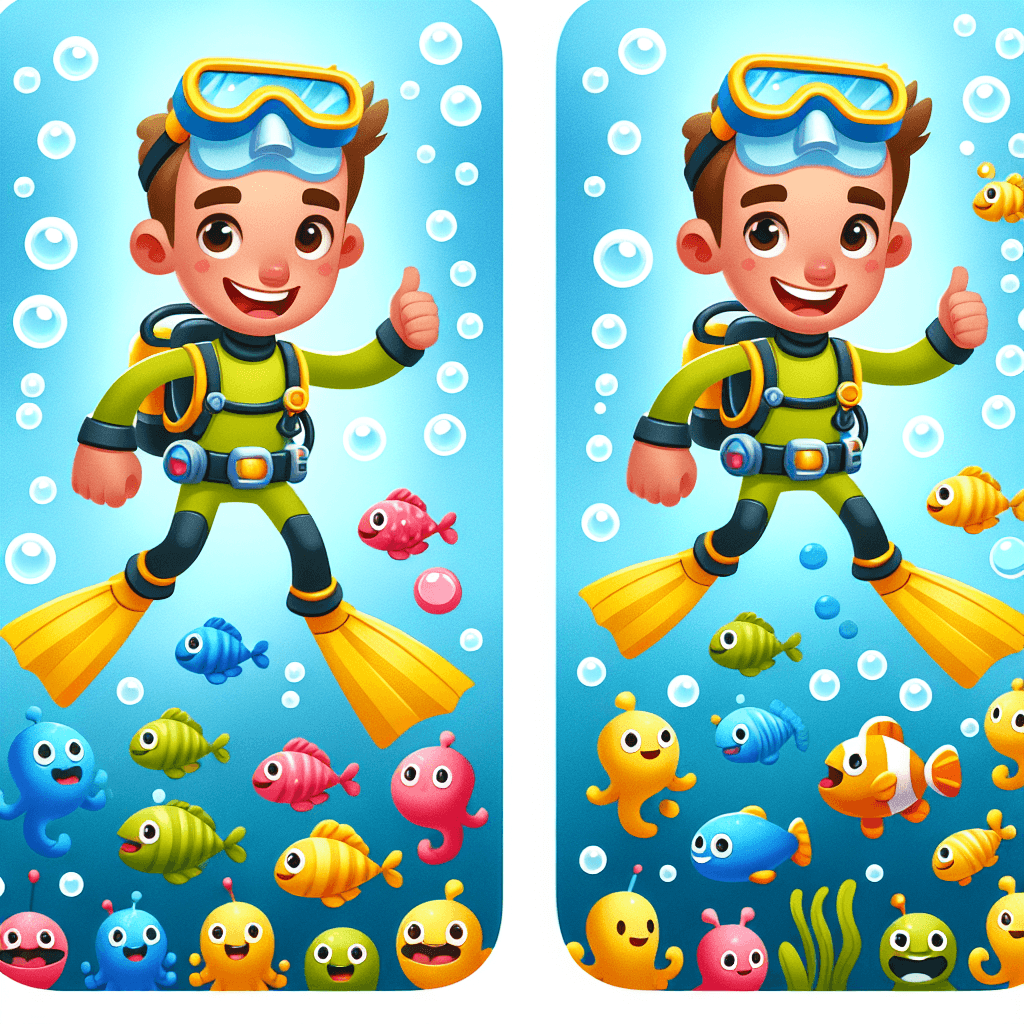 Friendly Ocean Explorers Paint By Numbers Art