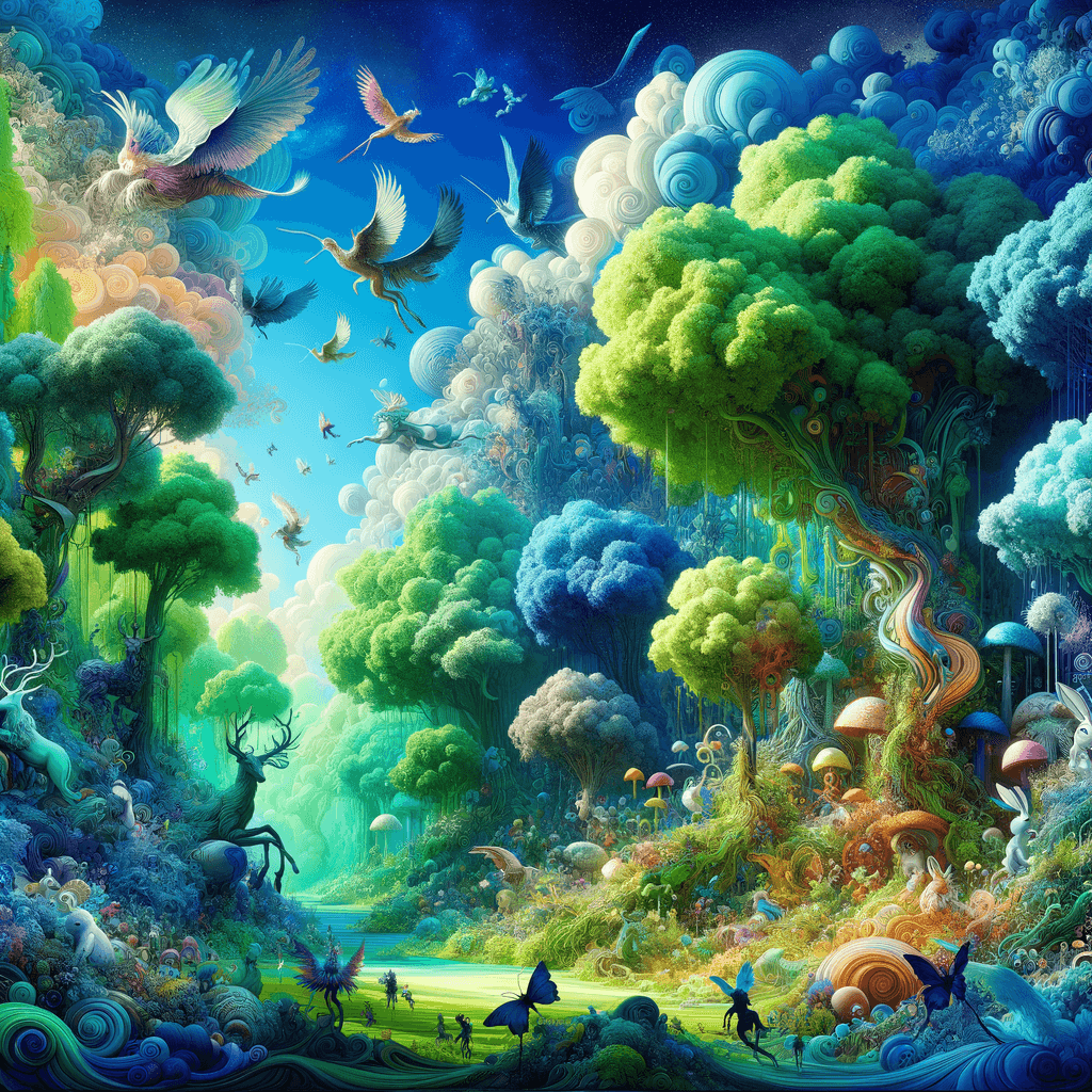 Magical Forest Whimsy Paint By Numbers Kits