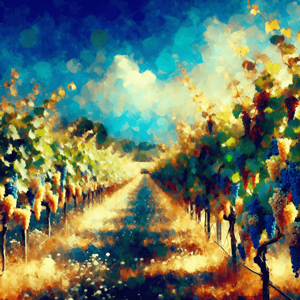 Summer Vineyard Escape DIY Paint By Numbers