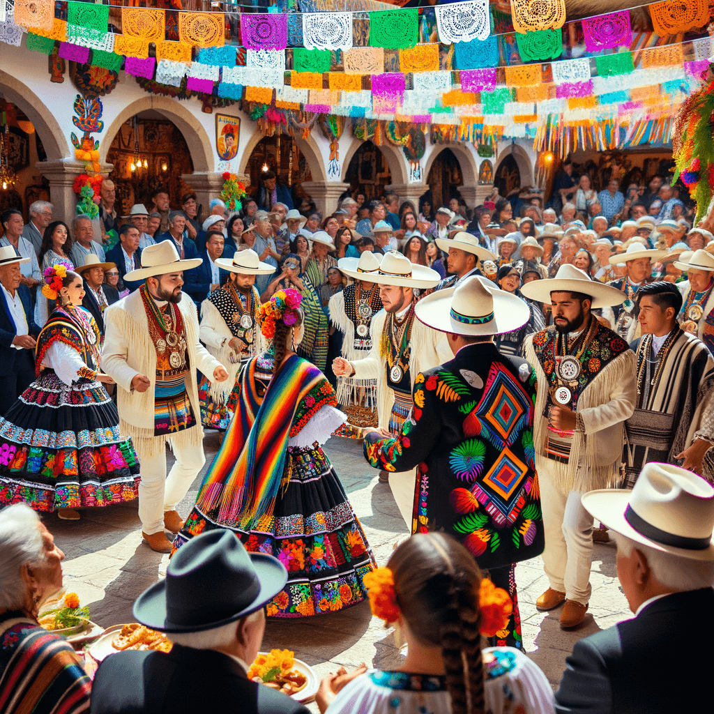 Oaxaca Guelaguetza Painting Number Kit