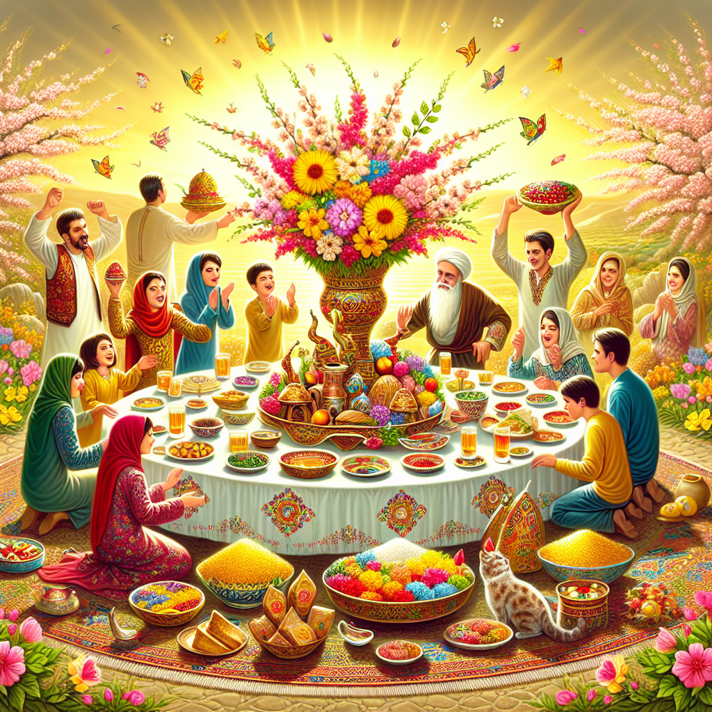 Nowruz Festival Paint By Numbers Art