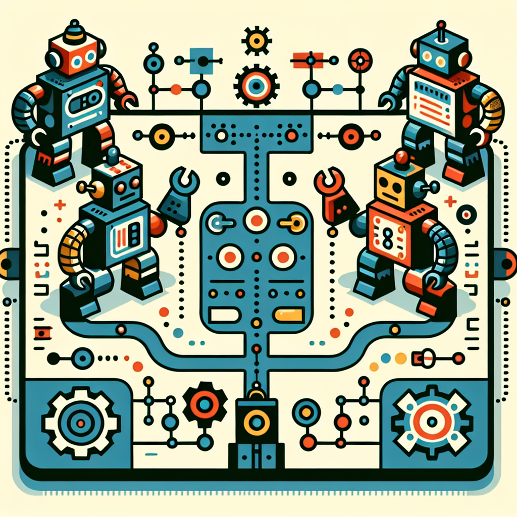 Robot Rumble Showdown Number Painting