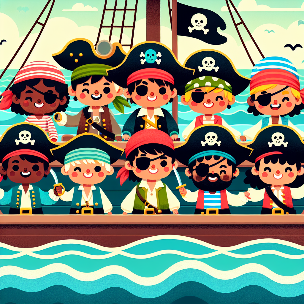 Pirate Playground Plunder Paint By Color