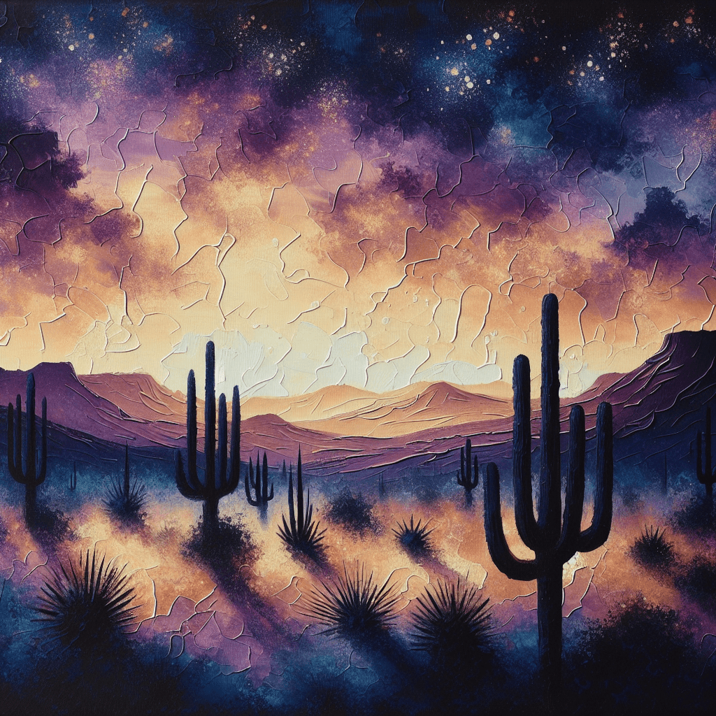 Desert Twilight Dream Paint By Number