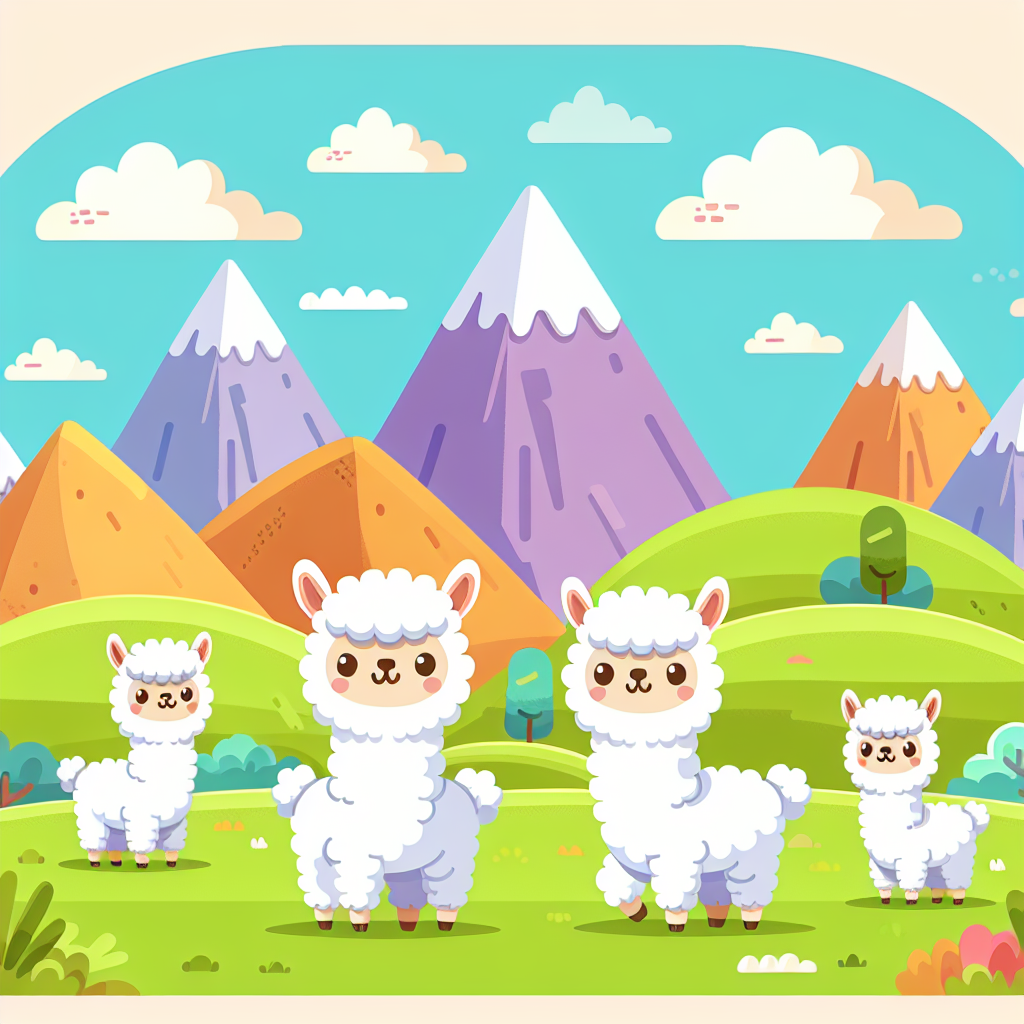 Artistic Alpaca Antics Paint By Color
