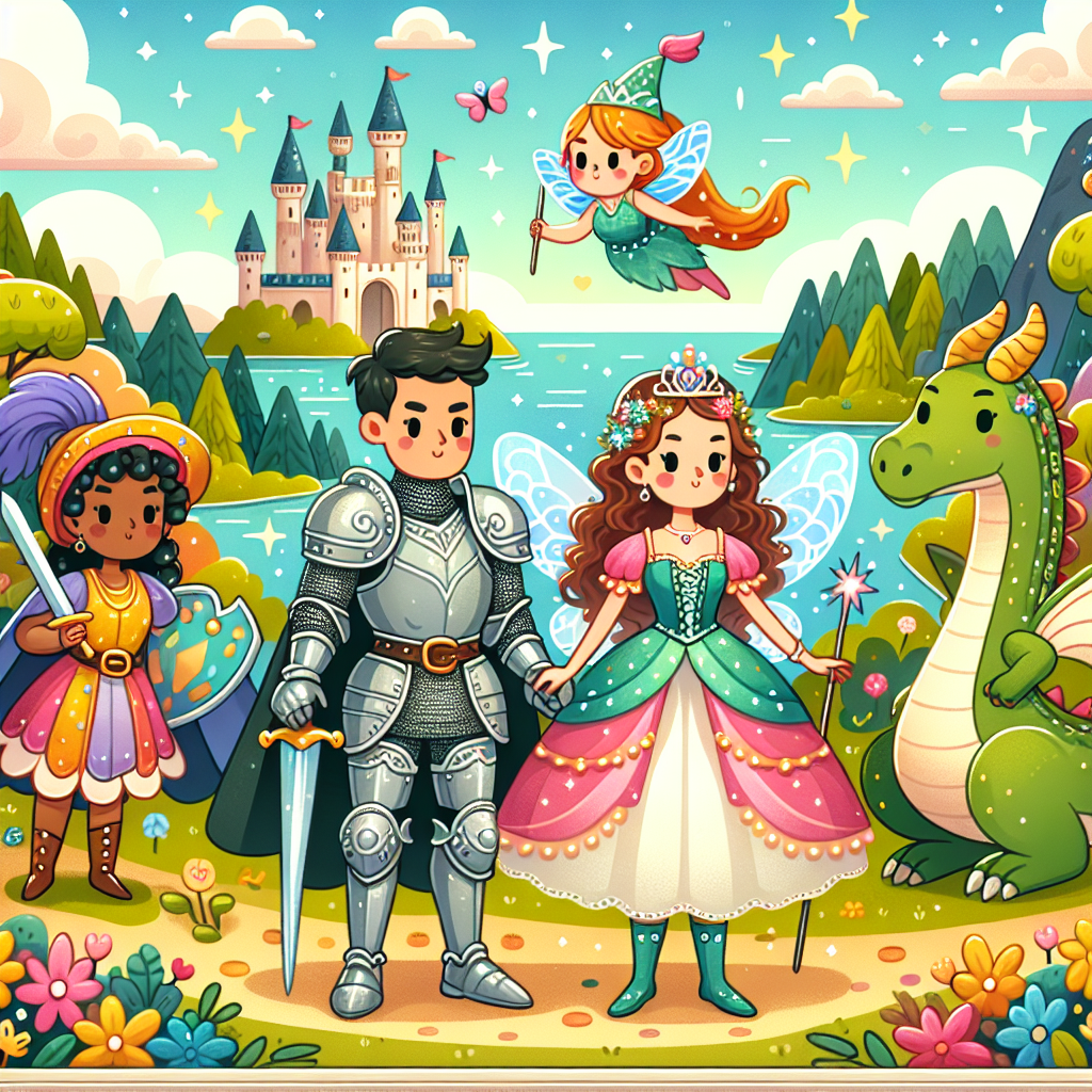 Adventurous Fairytale Quest Numbered Painting Kits