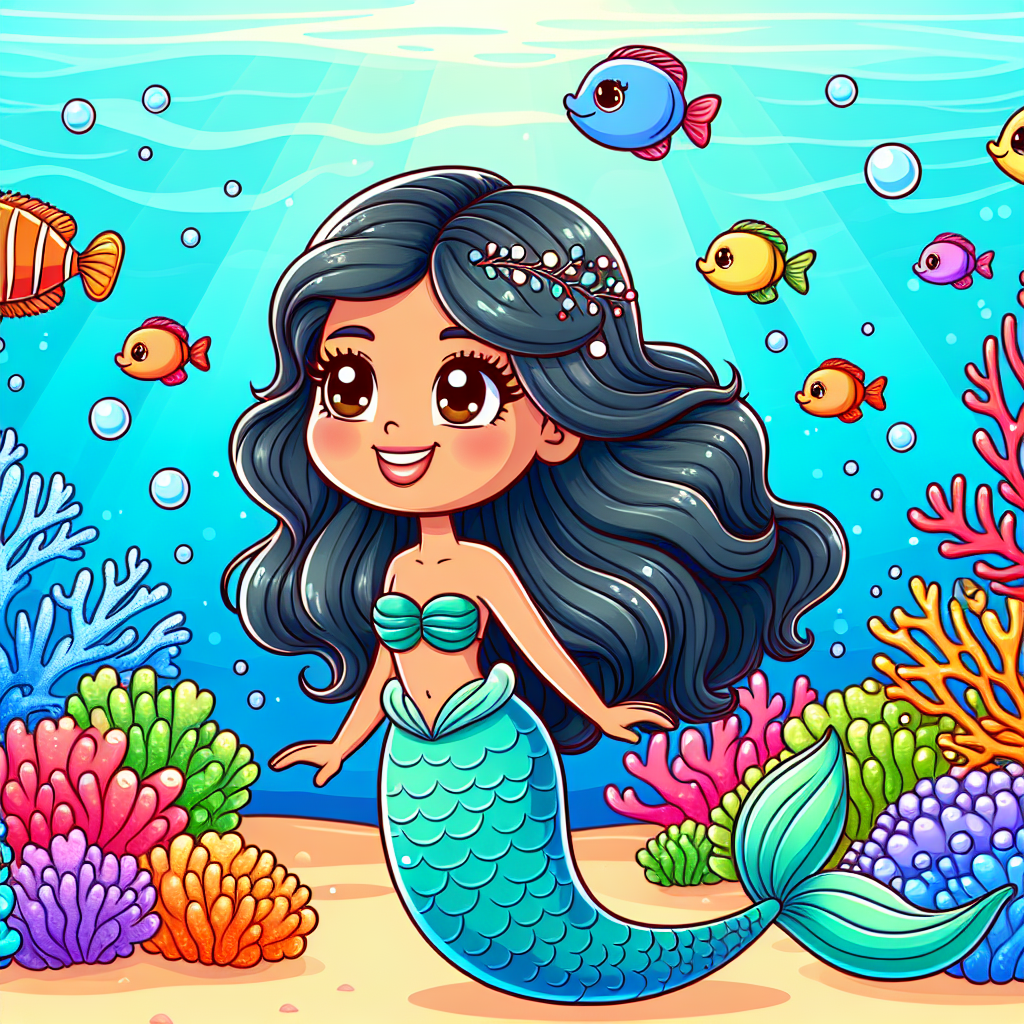 Oceanic Adventure With Mermaids Paint By Color