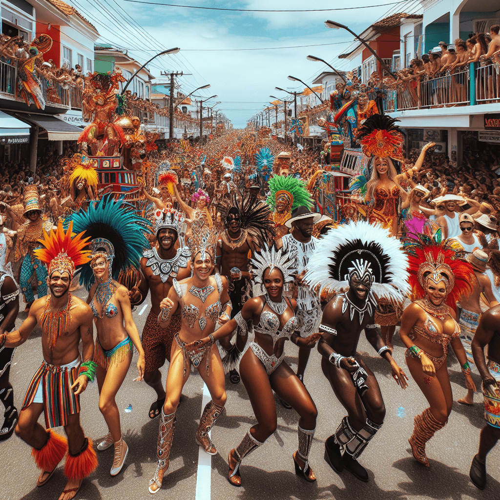 Sitges Carnival - Spain Paint By Numbers