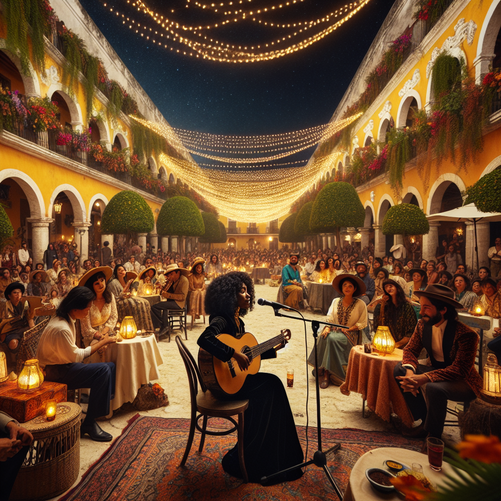 Festival De La Trova - Mexico Painting Number Kit