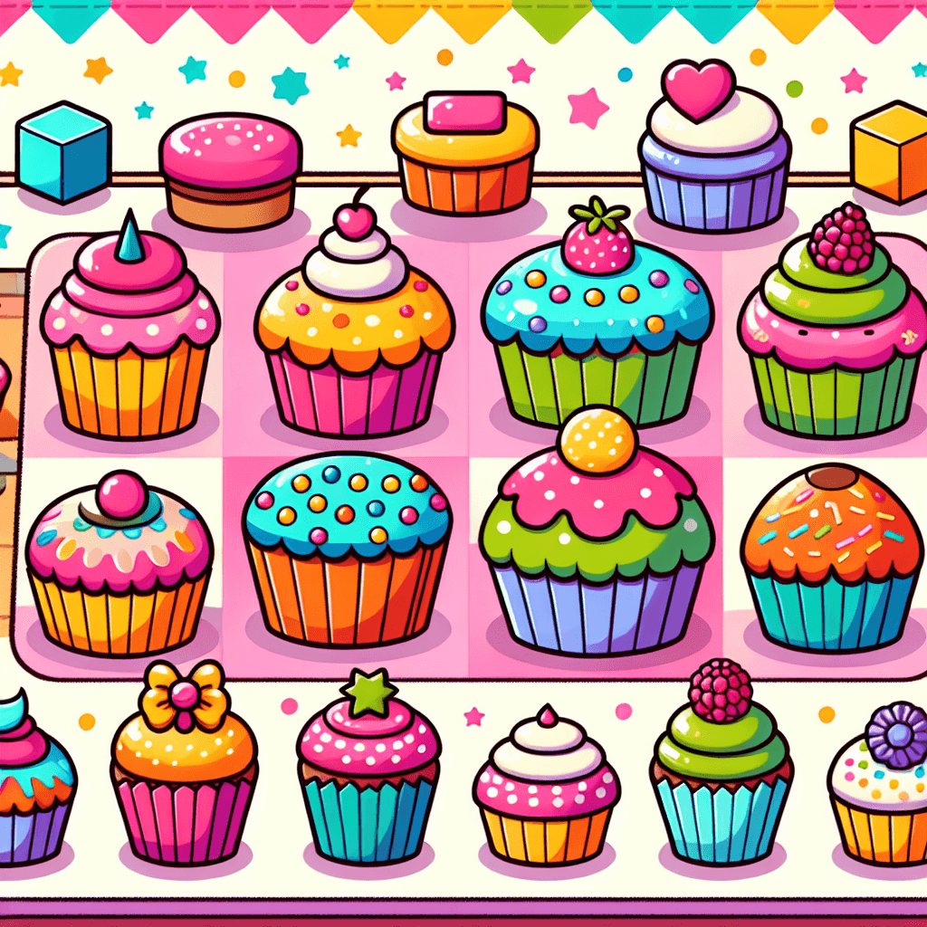 Creative Cupcakes DIY Paint By Numbers