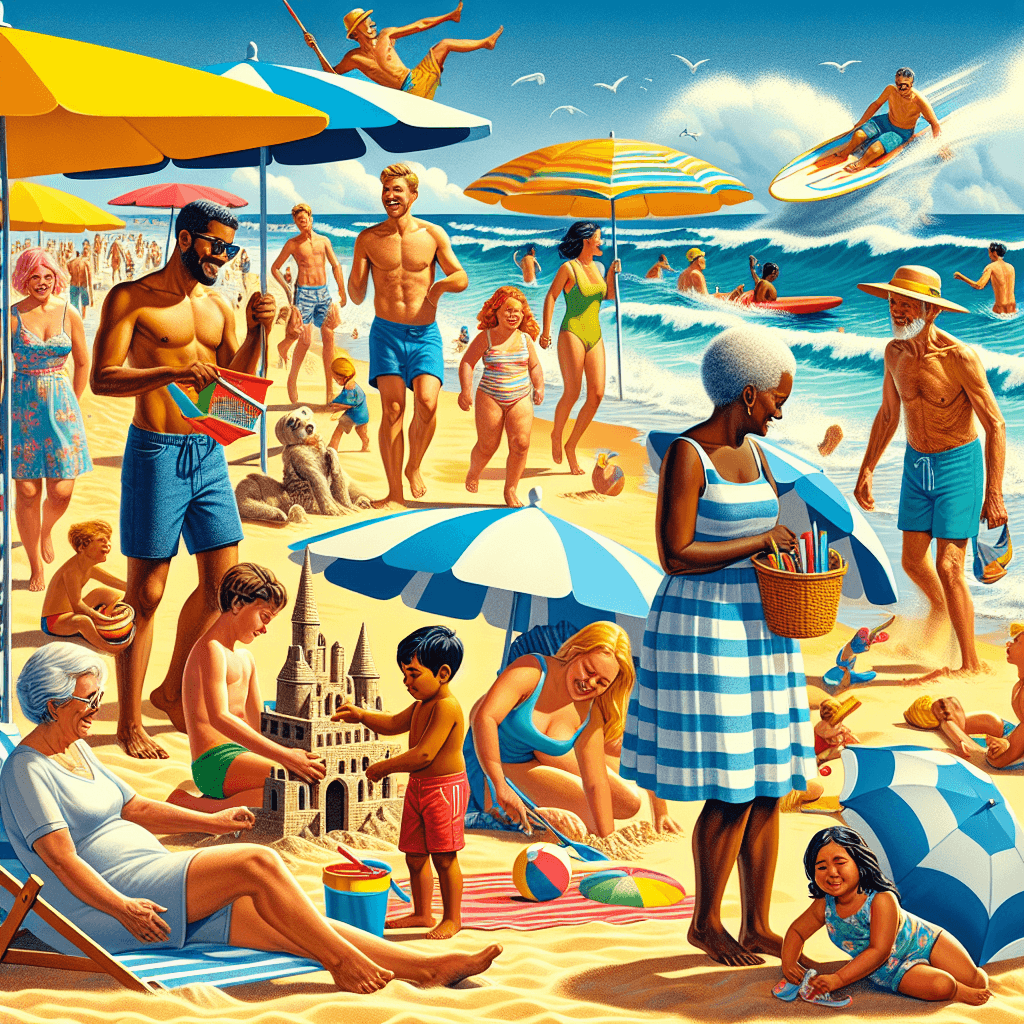 Breezy Beach Vibes Painting Number Kit