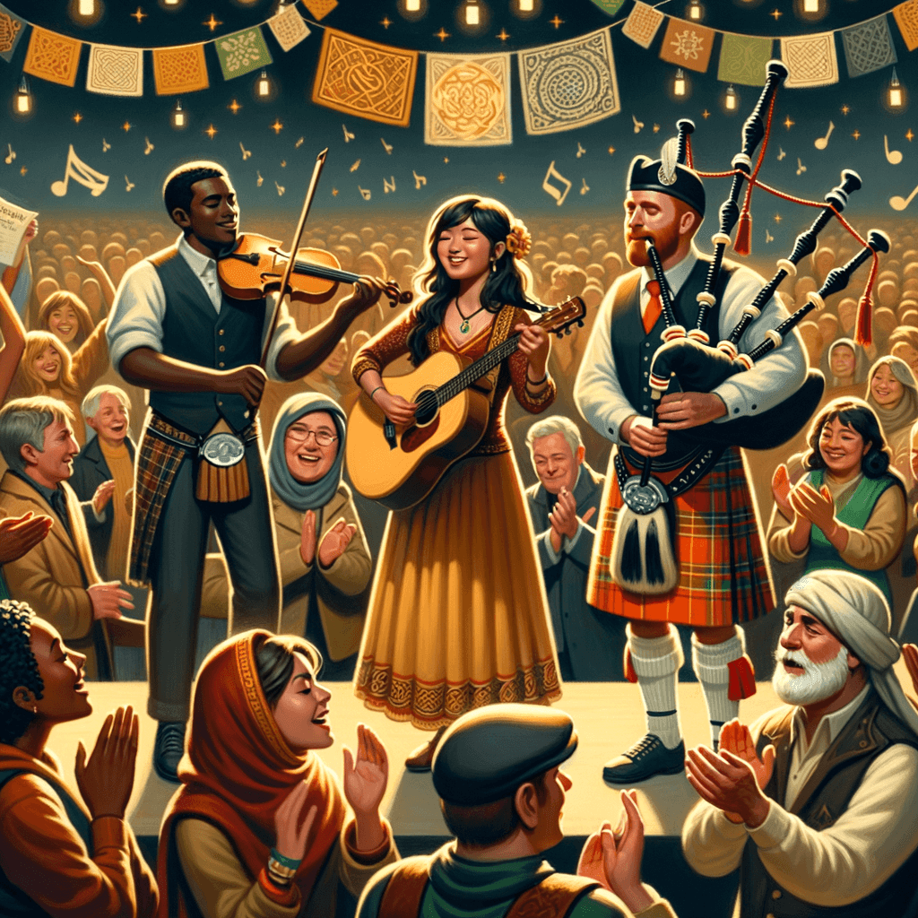 Celtic Connections - Scotland Number Painting