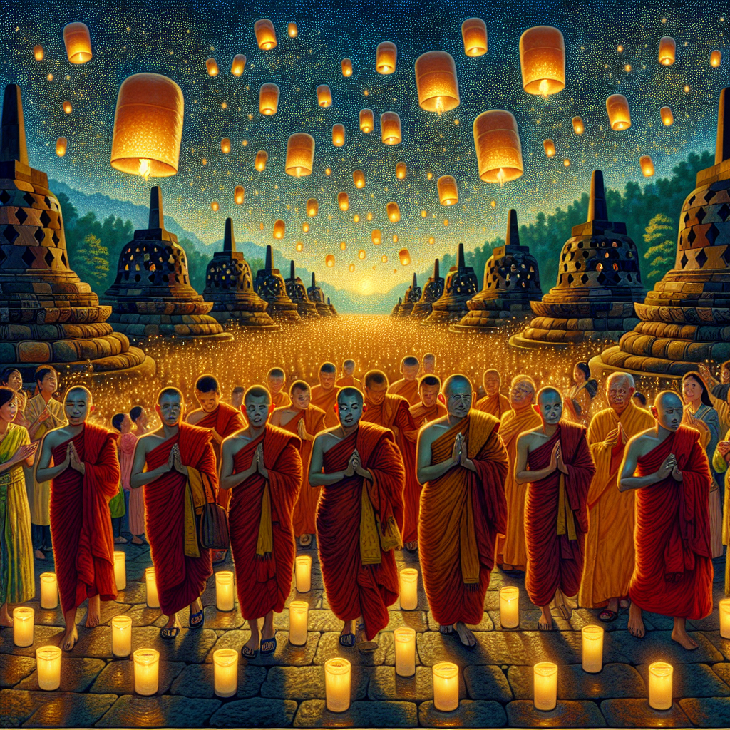 Waisak - Indonesia Paint By Numbers Art