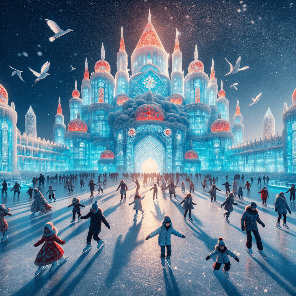 Harbin Ice And Snow Festival - Harbin, China Number Painting