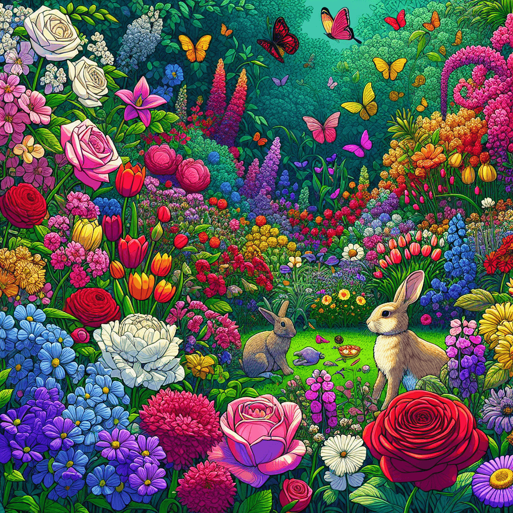 Secret Garden Mystery Paint By Number