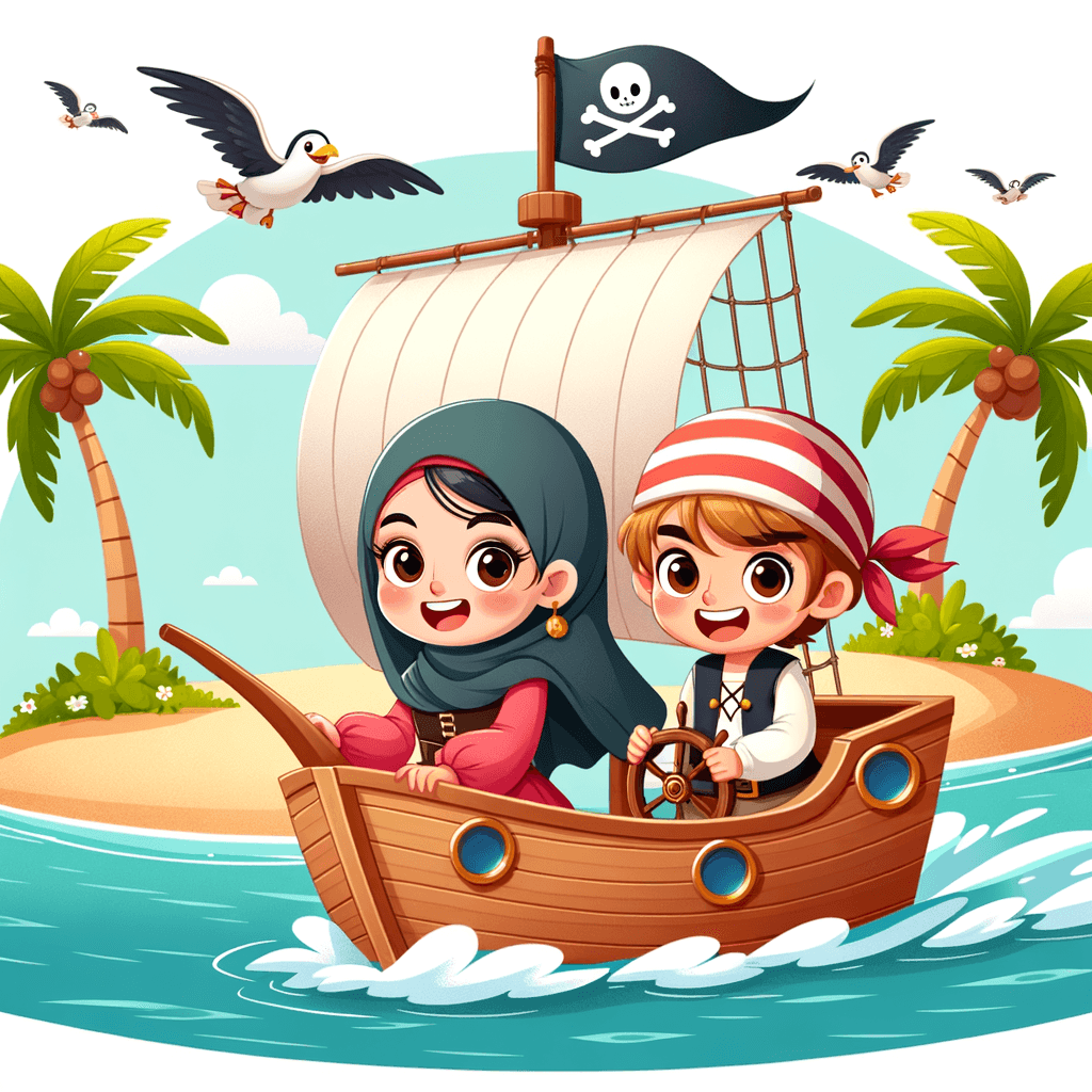 Little Pirates Ahoy Paint By Number