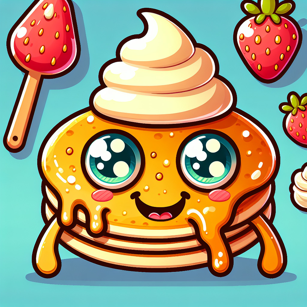 Silly Pancake Monster Numbered Painting Kits