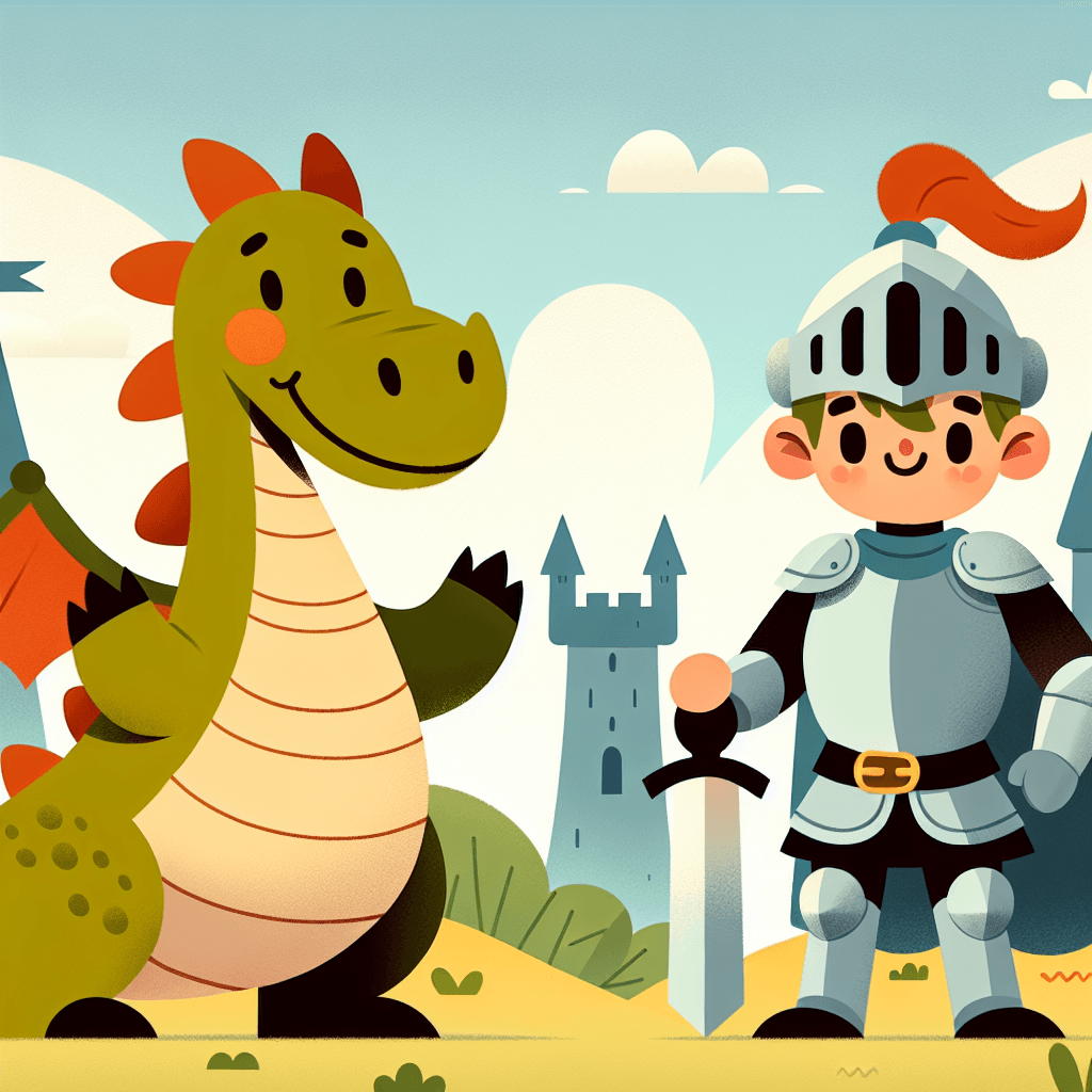 Knight's Dragon Encounter Painting By Numbers Kit