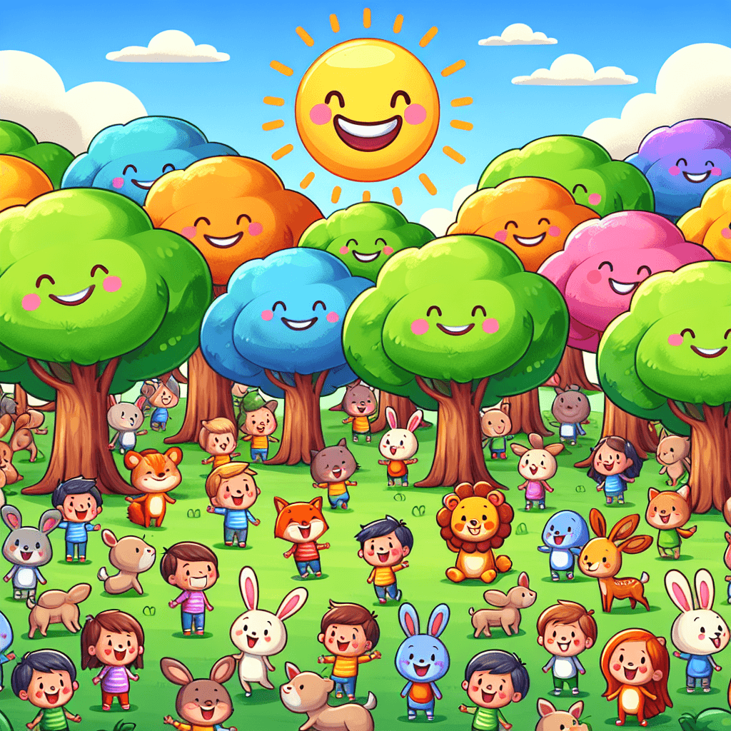 Giggle Grove Paint By Numbers Art