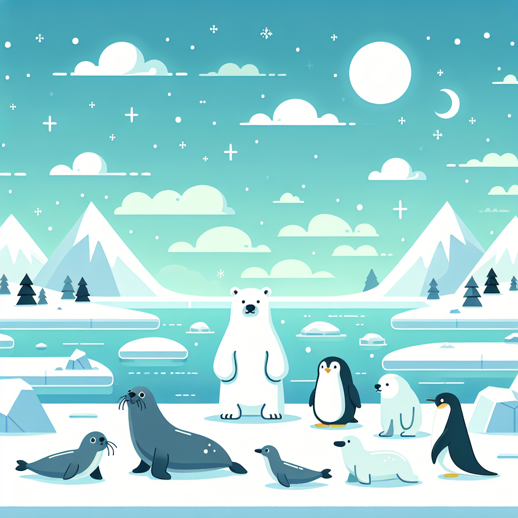 Chill On The Icy Plains Paint By Color