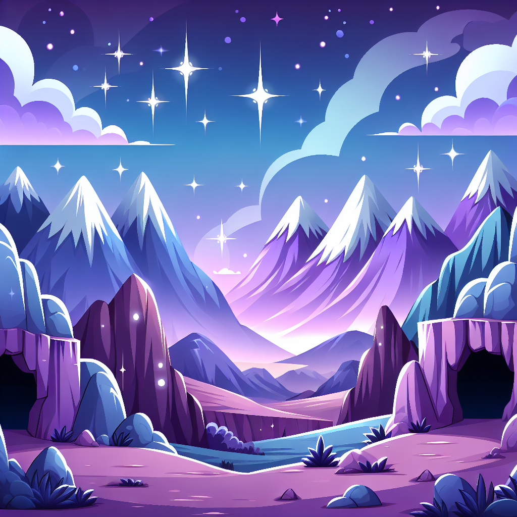 Mystery Mountain Painting Number Kit