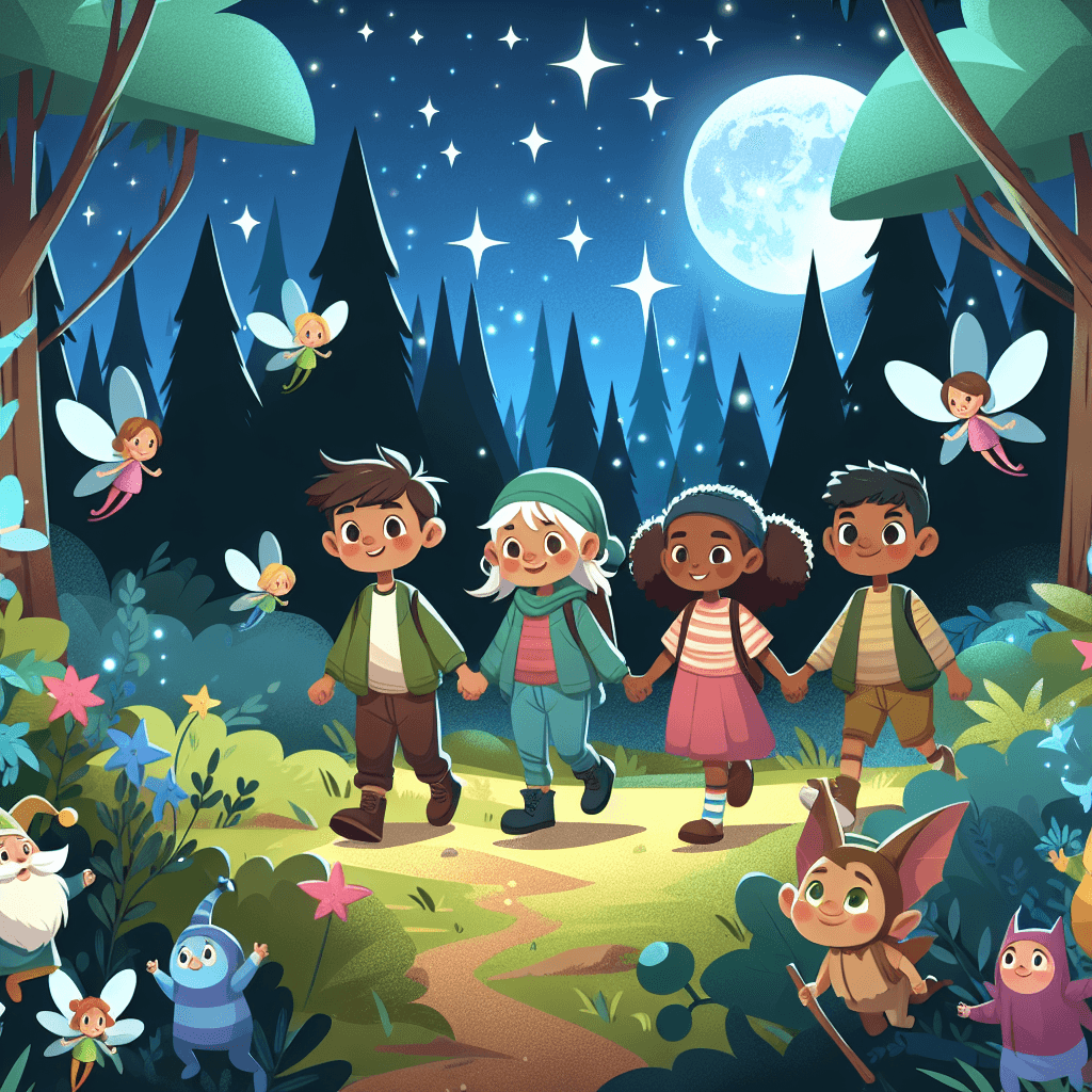 Moonlit Fairy Tale Adventure Painting Number Kit