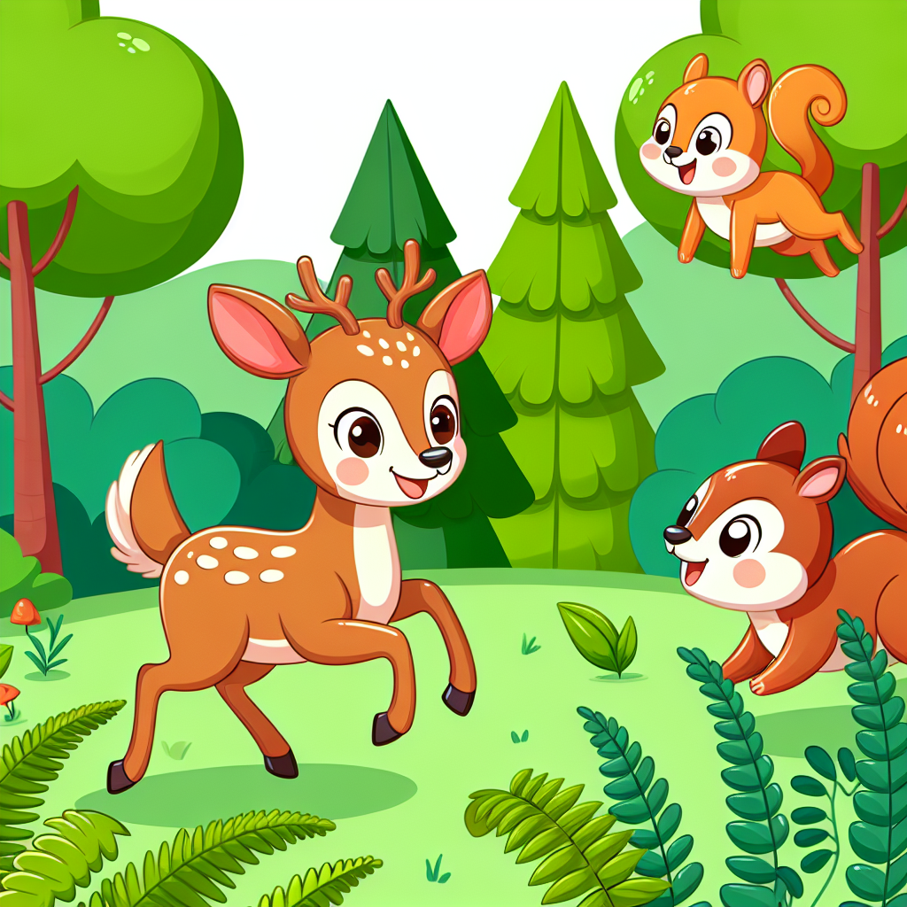Frolic In The Fern Forest Paint By Color