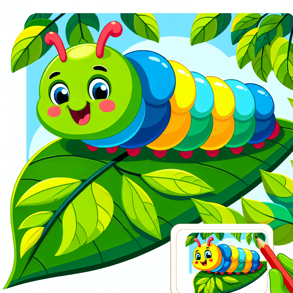 Joyful Caterpillar Paint By Numbers Kits