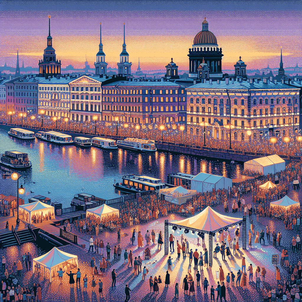 The White Night - Russia Numbered Painting Kits