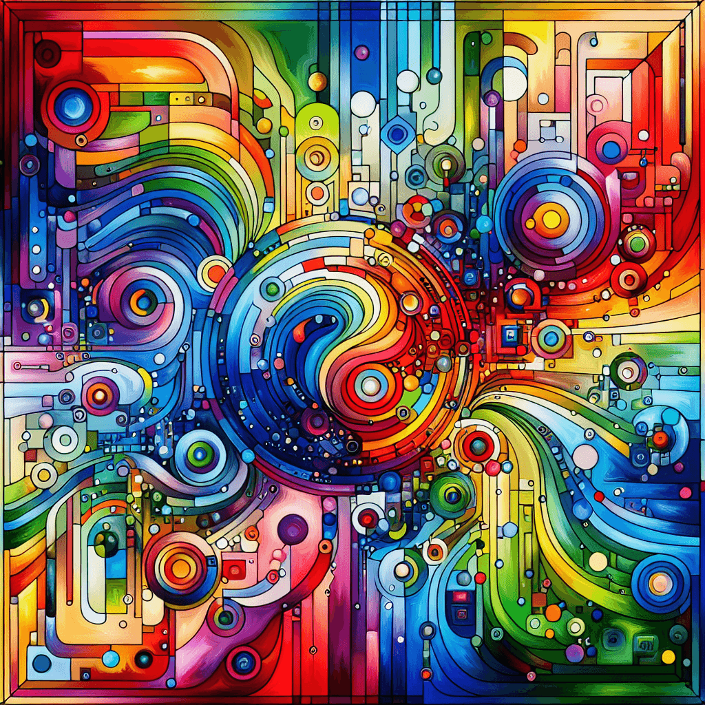 Rainbow Reflections Painting By Numbers Kit