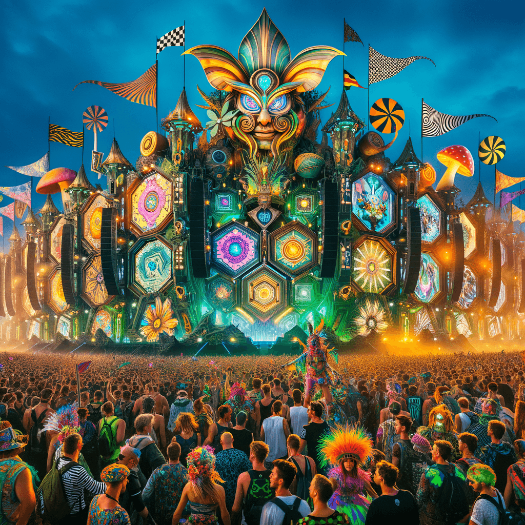 Tomorrowland - Boom, Belgium Paint By Number