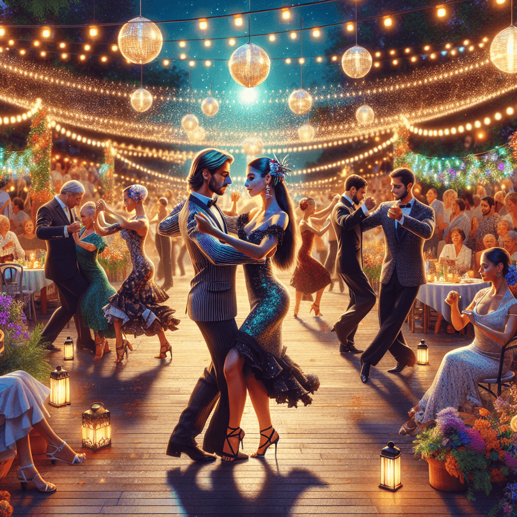 Tango Festival Paint By Numbers Art