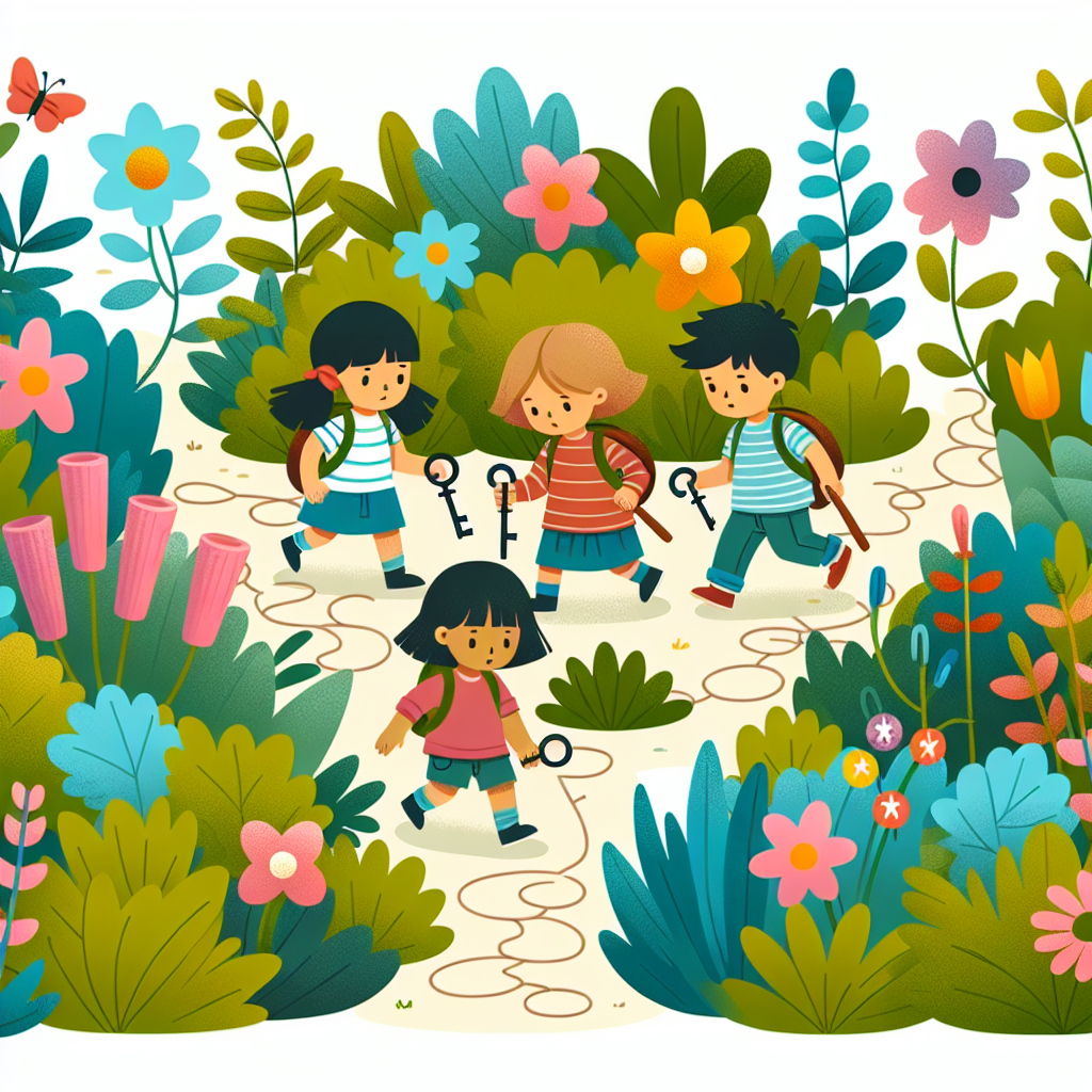 Garden Treasure Hunt Painting By Numbers Kit