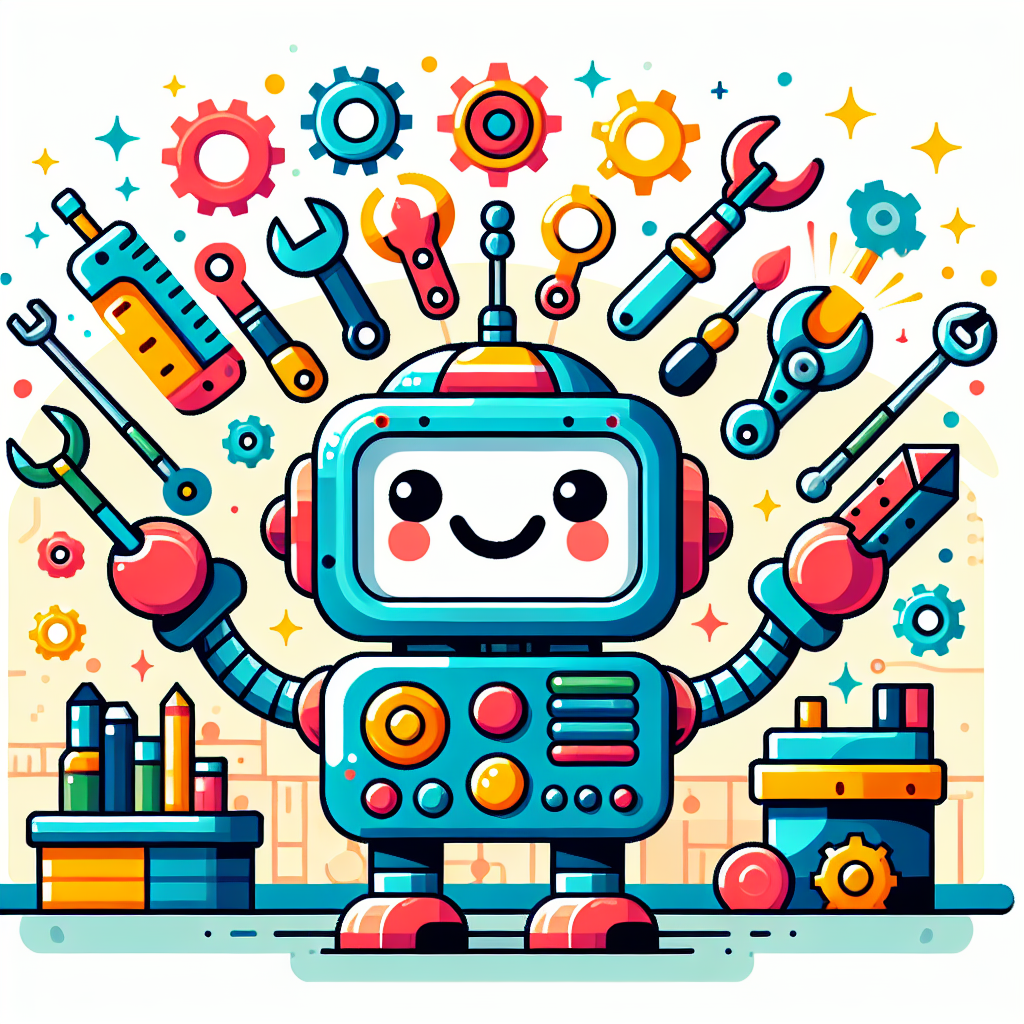Creative Robot Painting Number Kit