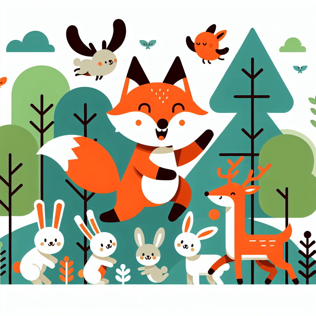 Forest Friends Exploration Paint By Number