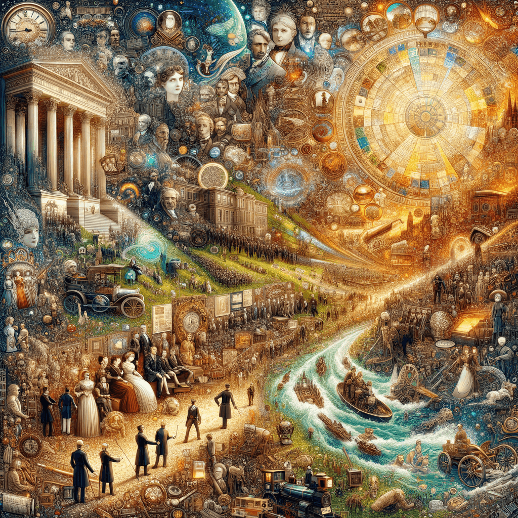 Time Travel Through History Paint By Numbers Art
