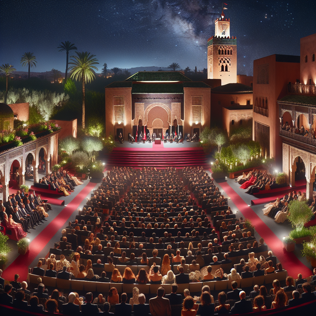 Marrakech International Film Festival - Morocco Paint By Numbers Kits