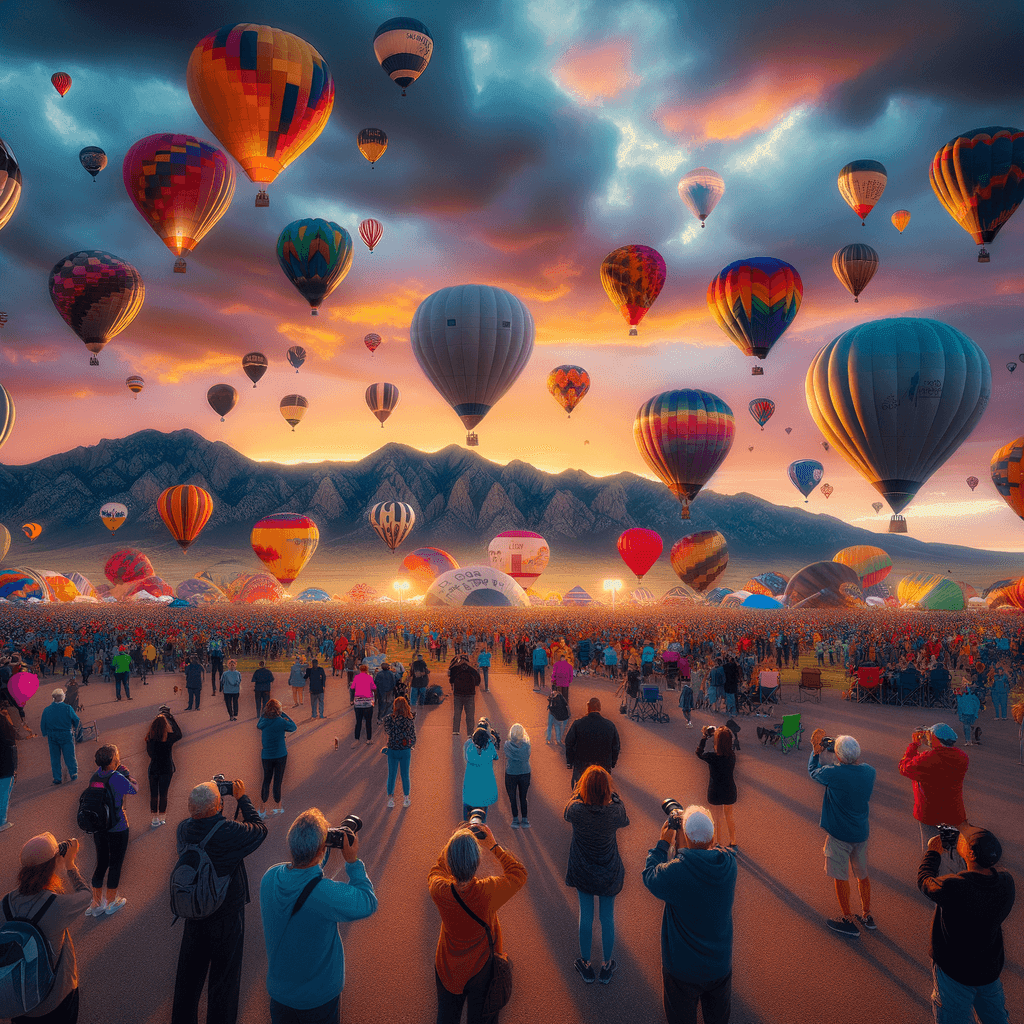 The Albuquerque International Balloon Fiesta Painting Number Kit