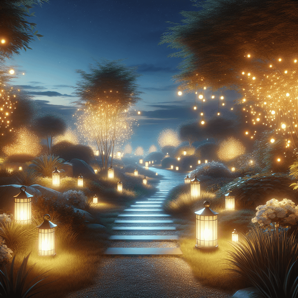 Mystic Lantern Path Number Painting