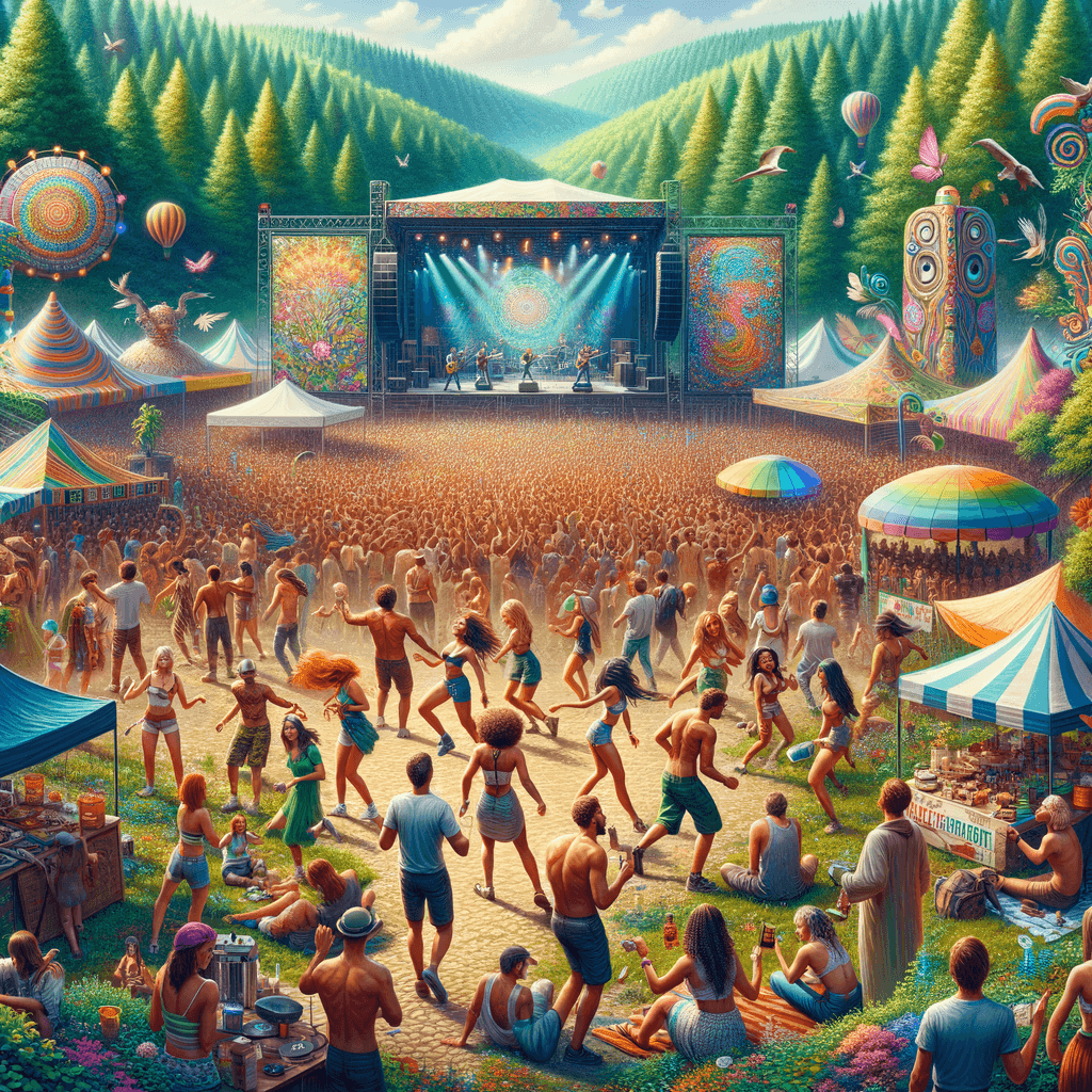 Rothbury Music Festival - United States Paint By Numbers